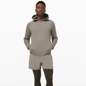 Lululemon Men’s At Ease Hoodie Size Small Heathered Grey Sage